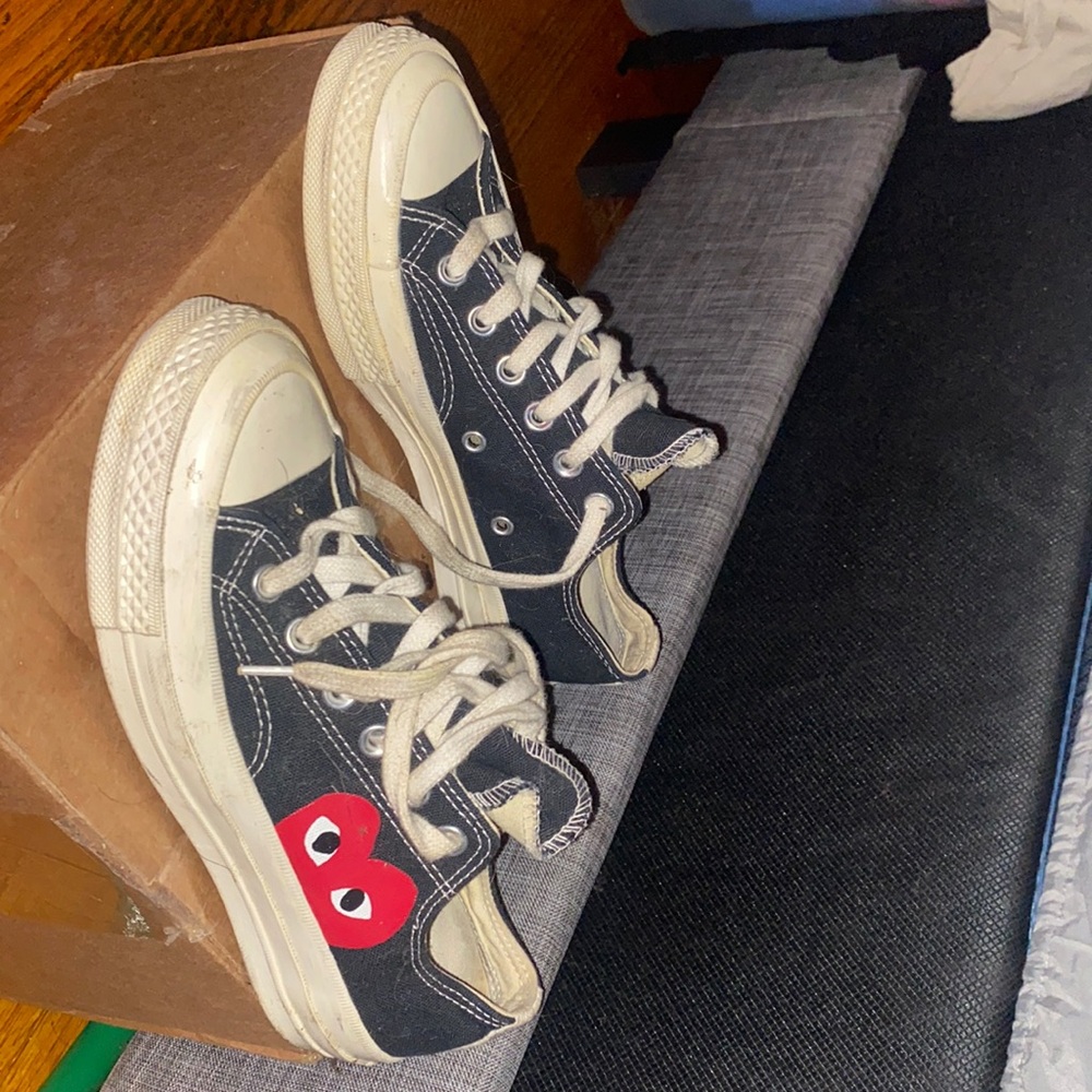 Preowned Comme Des Garçons x converse chuck taylor